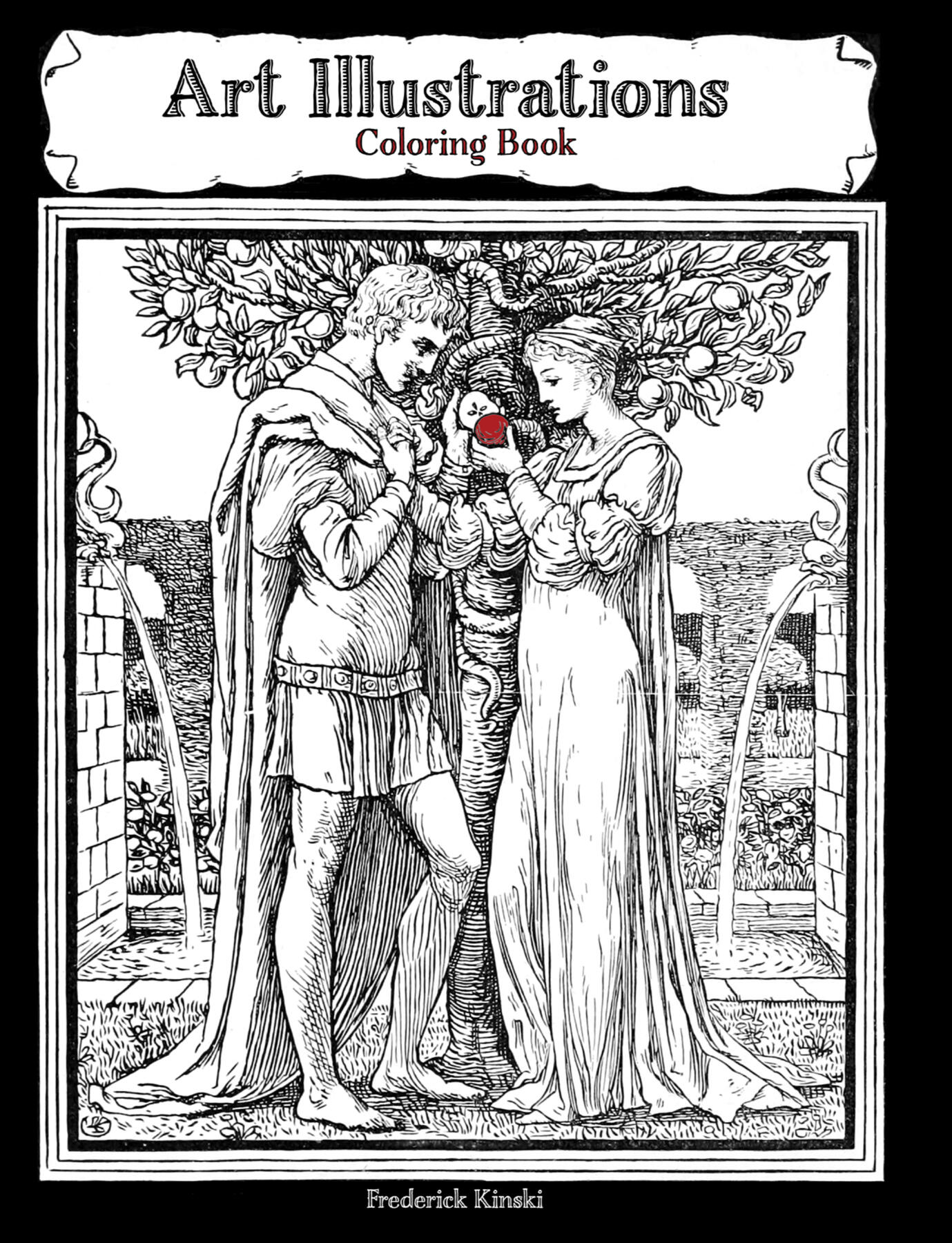 Art Illustrations Coloring Book